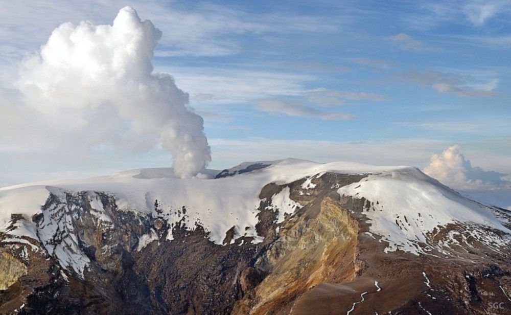 El volcán no solo entró en actividad en 1985, el nevado está activo desde aproximadamente hace dos millones de años