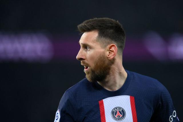 Lionel Messi con el PSG