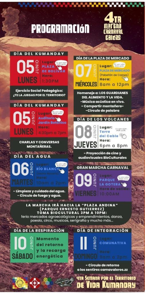 Este evento es celebrado bajo el marco del Día Internacional del medio ambiente.