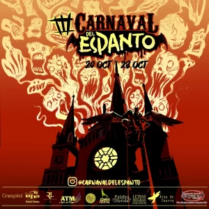 Desde el 20 al 28 de octubre, Manizales se convertirá en el epicentro del miedo y la emoción con la tercera edición del CARNAVAL DEL ESPANTO. Este evento cultural, literario y artístico se enfocará en la temática del terror y ofrecerá una amplia gama de actividades, que incluyen muestras de cortometrajes, presentaciones de libros, obras de teatro, charlas y otros eventos, la mayoría de los cuales son gratuitos.