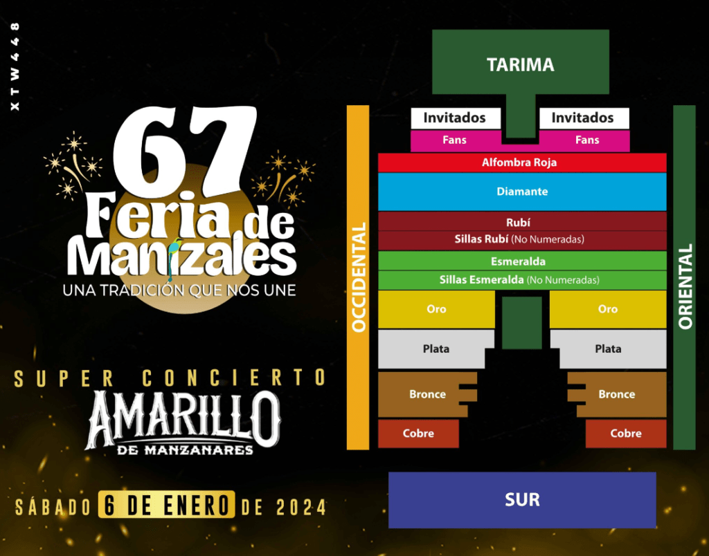 Las entradas se pueden adquirir por medio de la plataforma Lasmejoresentradas.com y contarán con dos puntos físicos en la ciudad, el primero confirmado estará en el Centro Comercial Fundadores y el otro estará por definirse. Vea acá los precios: