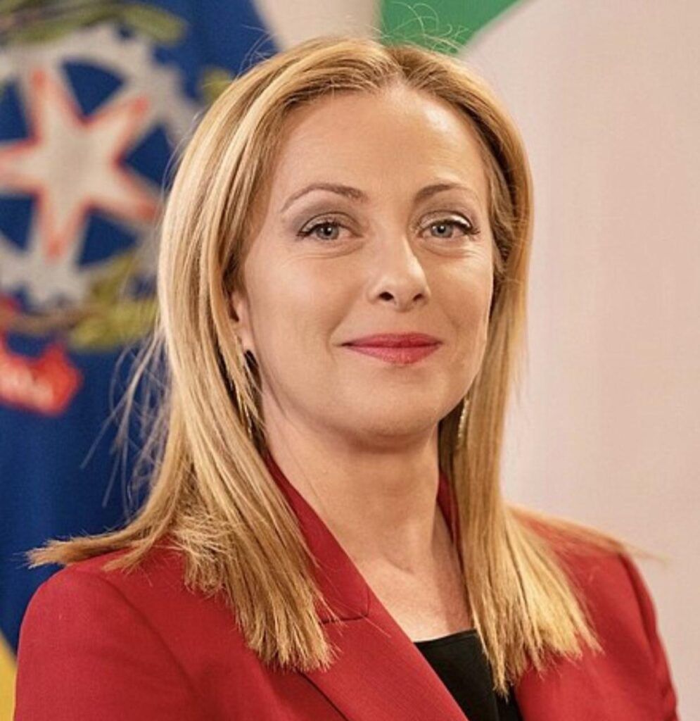 Georgia Meloni, presidenta de Italia