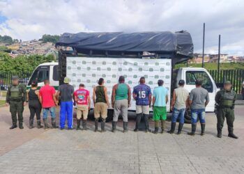 Golpe a la minería ilegal en Manizales: 10 capturados en operativo en zona rural