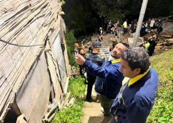 Colapso de vivienda en El Nevado dejó tres personas afectadas