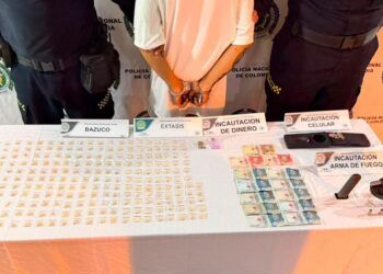 Capturados dos presuntos expendedores de droga y un menor vinculado a estructura criminal en Chinchiná